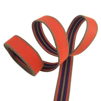 2,5 cm Gurtband "Electric Forest"